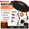 North Grip Company High Fiber 16 Ribbed Umbrella With Magnetic Base Kit